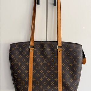 Louis Vuitton Dark Brown Monogram Tote